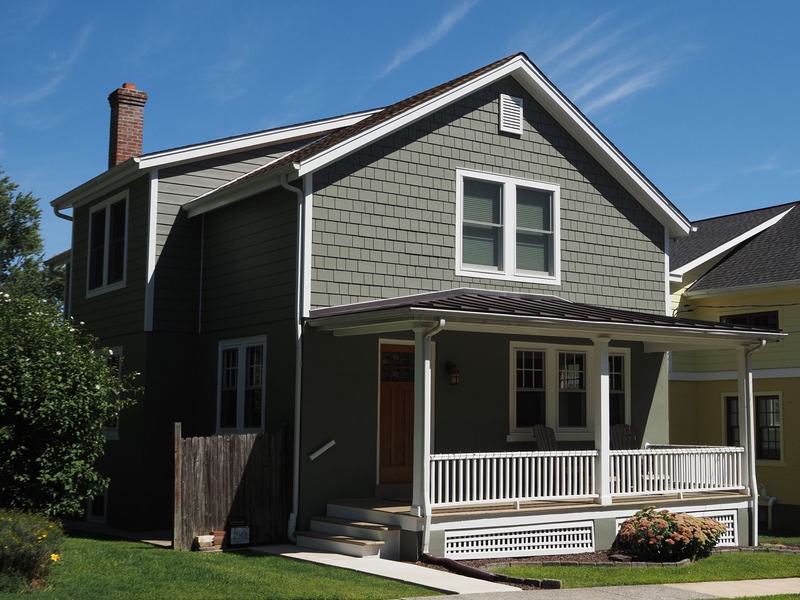 Finished siding job for a Rochester homeowner